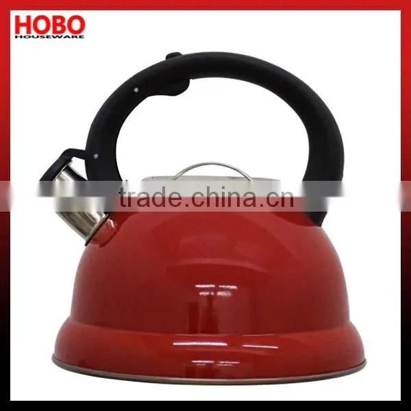 2.6L Stainless Steel Whistling Kettle Water Pot Tea Kettle Painting Kettle photo-2