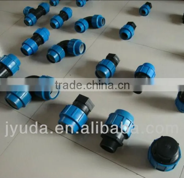 HDPE pipe compression fittings