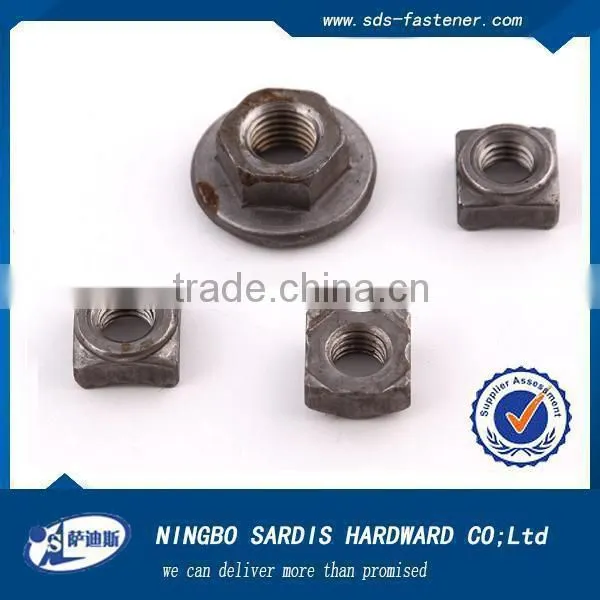 for Building Carbon Steel Yellow / Zinc Plated/In Black Hex Flange Nut photo-2