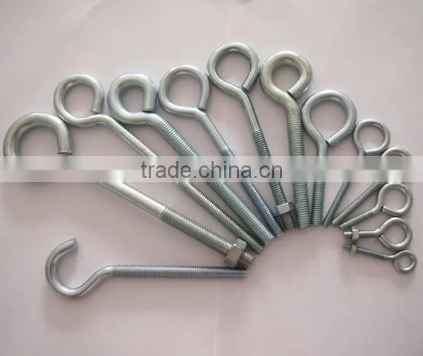 Zinc Plated Eye Bolt Hardware, Nut and Bolt photo-2