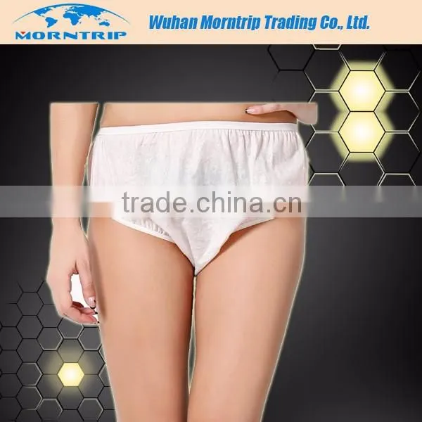 Ladies Women Disposable Underwear for Travel SPA Hotel photo-6