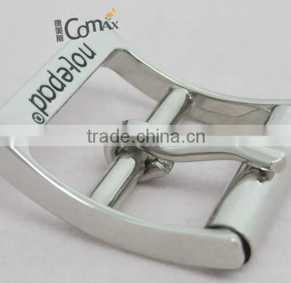 UK Custom High Quality Shiny Silver Adjustable Pin Buckle photo-4