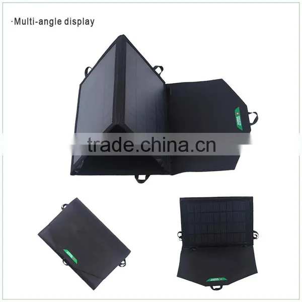 High Quality 10.5W High Quality Foldable Solar Bag for Mobile and Outdoors Use photo-6
