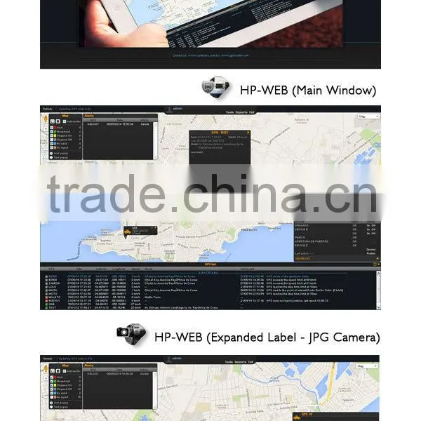 Personal GPS Tracker and Voice Communicator, Extended Battery Lifetime, SMS Alerts and Email Alerts - Mod HPTRACKERXV photo-6