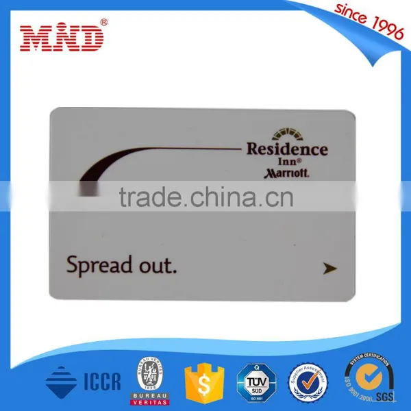 MDH146 Plastic NFC Rfid Magnetic Stripe Hotel Key Card photo-4