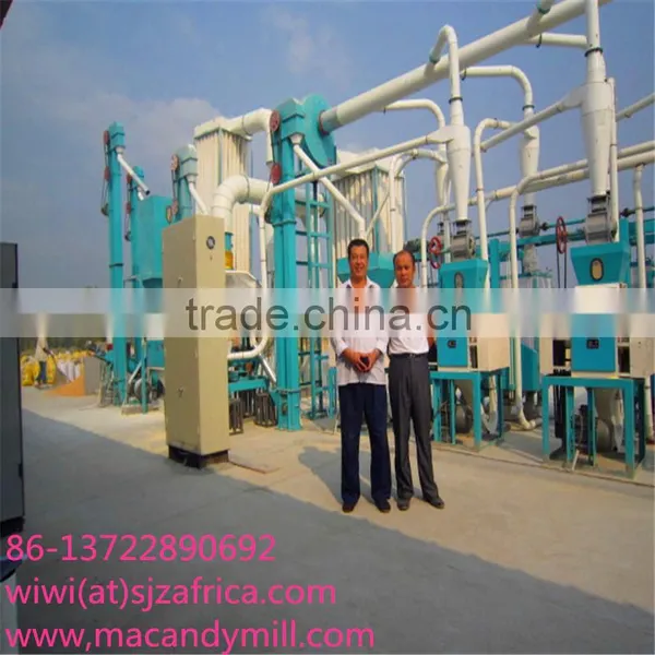 ISO 10T Maize Milling Equipment Maize Flour Milling Machine photo-3