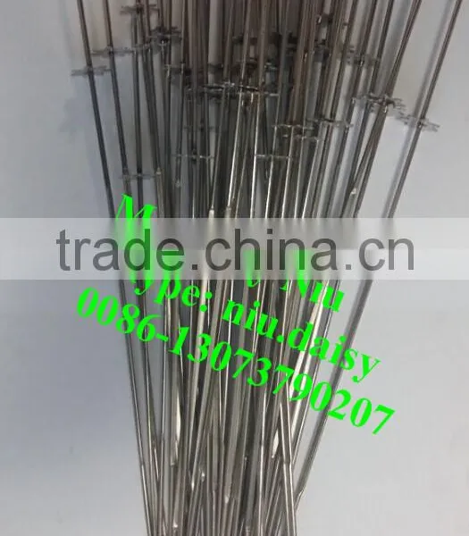 Stainless Steel Skewers/BBQ Skewers/charcoal BBQ Skewers With Gear photo-2