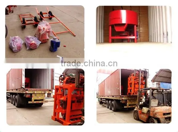 China Made German Technology Qt4-25 Sand Cement Hollow Block Machine for Thailand photo-5