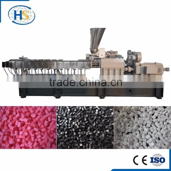 Compounding Co-Rotating Nylon Twin Screw Pelletizing Plastic Extruder Price/Plastic Pellet Making Extrusion Machine photo-2