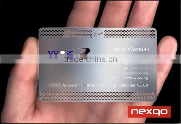 Custom Metal Magnetic Stripe Card, Blank PVC Card With Magnetic Strip photo-3
