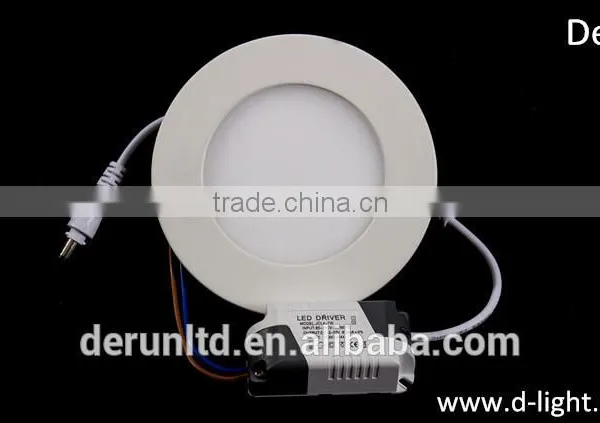 Recessed Mini Round Square Led Panel Light With Radiator 3/4/6/9/12/15/18/24w photo-2