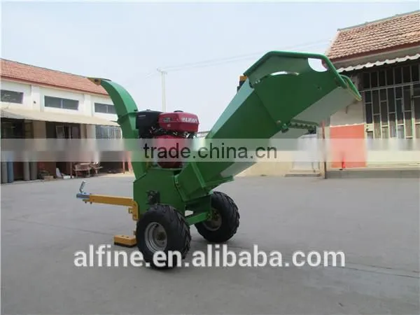 Factory Supply 15hp Gasoline Engine Wood Chipper With Electric Start photo-3