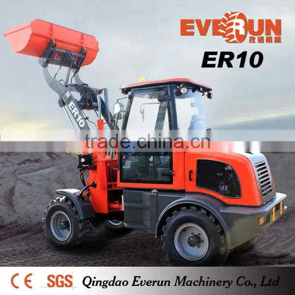 Everun CE Marked Compact Farm Machine 1.0ton Everun Front End Loader photo-6