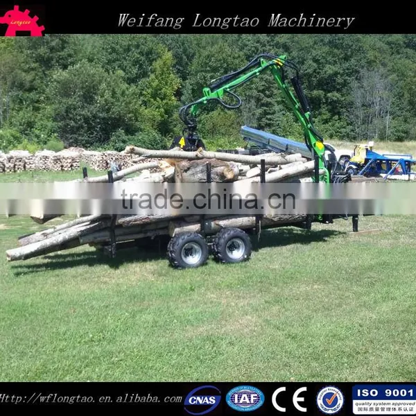 ATV and Quad Bike Log Trailer With Crane With CE Approved photo-4
