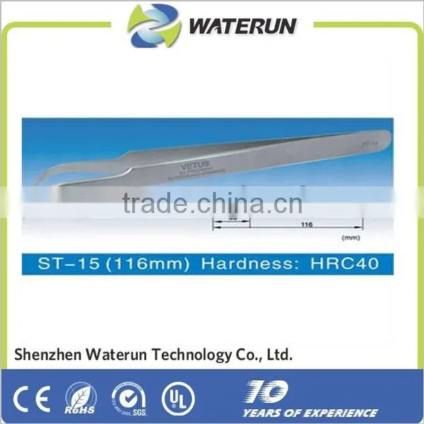 High Precision and Personal Care Stainless Steel Tweezers/straight Tweezers/curved Tweezers photo-4