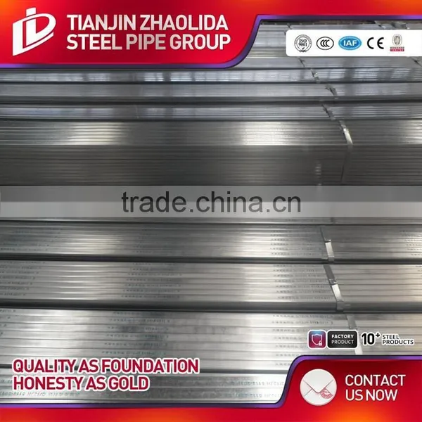 ASTM A500 GR A B WELDED Astm A500 Hot Galvanized Square Tubes for Furniture Use