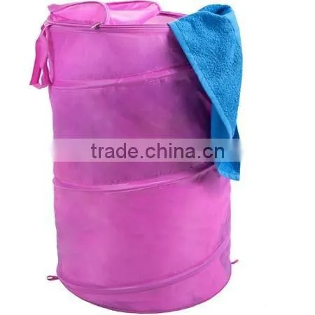 Vivinature Collapsible Round Laundry Hamper Easy Portable photo-3