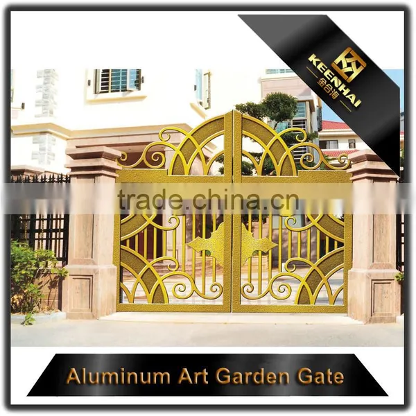 Garden Decoration Powder Coated Cast Aluminum Garden Arch Gate photo-3