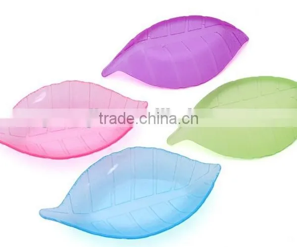Leaf Shaped Fruit Tray, Sundries Plastic Storage Trays photo-5