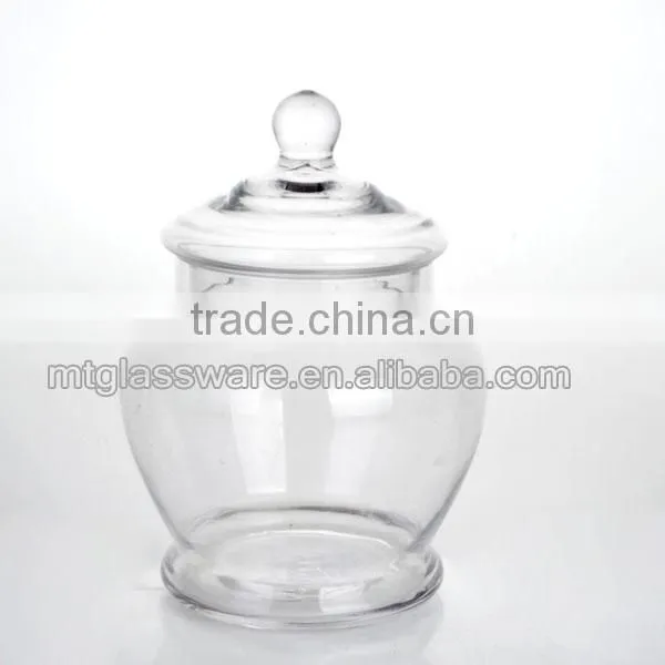 Mintao Custom High Quality Rose Gold Glass Jar Food