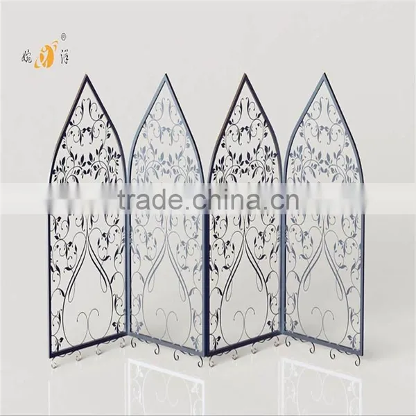2017 House New Design Living Room Decorative Cheap Antique Folding Screen photo-2