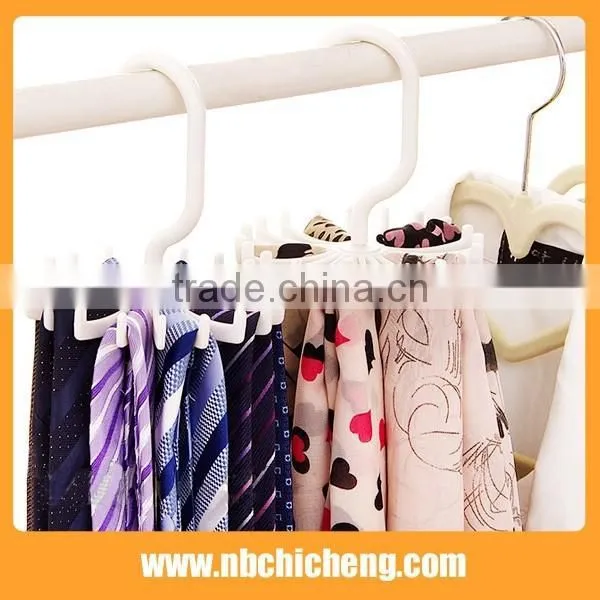 Plastic Tie Rack/Tie Rack for Closet/Plastic Tie Hanger/Tie&Belt Hanger photo-3