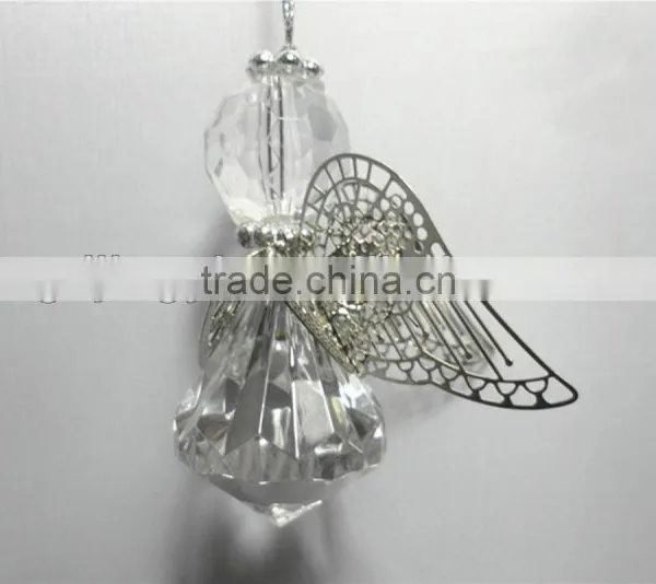 Acrylic Diamond Craft Angel Hanging Wedding Decoration Gifts for Guests photo-6