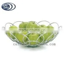 Wedding 3-Tier Metal Wire Apple Holder Fruit Holder Fruit Basket photo-3