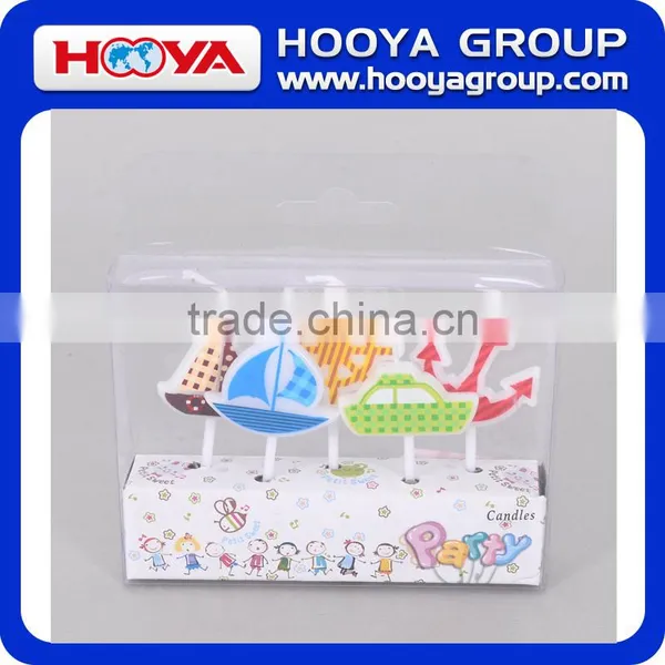 Ship Shaped Children Party Candle photo-2