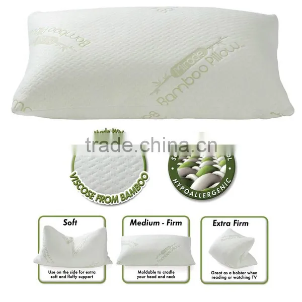 New Bamboo Fiber Rest Pillow Custom Bed Rest Shredded Memory Fom Pillow photo-3