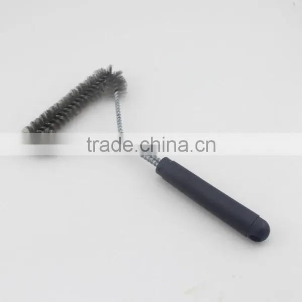 Black Handle Heavy Duty Barbecue Grill Brush With Wire Bristle photo-4