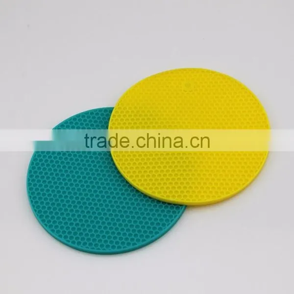 Colourful Fashion Multipurpose Round Silicone Cup Mat photo-4