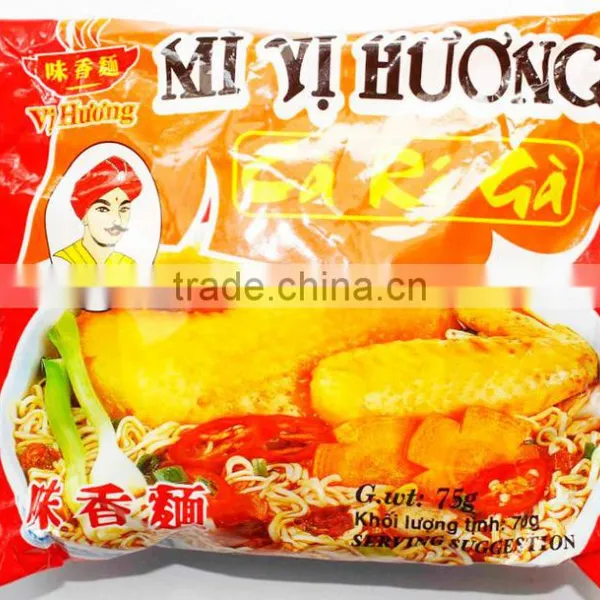 CURRY CHICKEN FLAVOR INSTANT NOODLES 70 GR