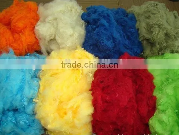 Dope Dyed Polyester Staple Fiber Virgin Grade