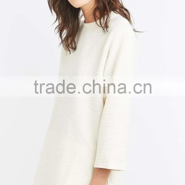 Best Selling Women 100% Polyester White Sweatshirt for Sale photo-2