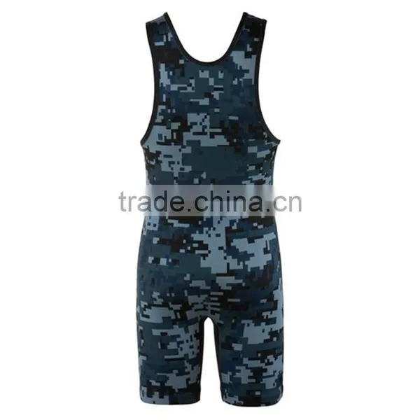 China Wrestling Singlets Gym Custom Tight Bodaywear photo-2