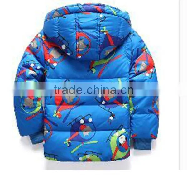 2016Hot Sale Short Hoody Detachable Sleeve Kid Down Jacket photo-2