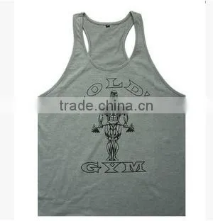 Gym Stringer Tank Top Men Bodybuilding Clothing and Fitness Mens Sleeveless Shirt Sports Vests Cotton Singlets Muscle Tops photo-3