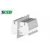 18.8mm 600V 150A Electrical Through Panel Terminal Blocks for PCB , Power Supply