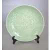 Hot Sale Green Glazed Porcelain Plate