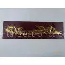 Chinese Traditional Pattern Aluminum Metal Name Plates With Sanding / Wire - Drawing Surface
