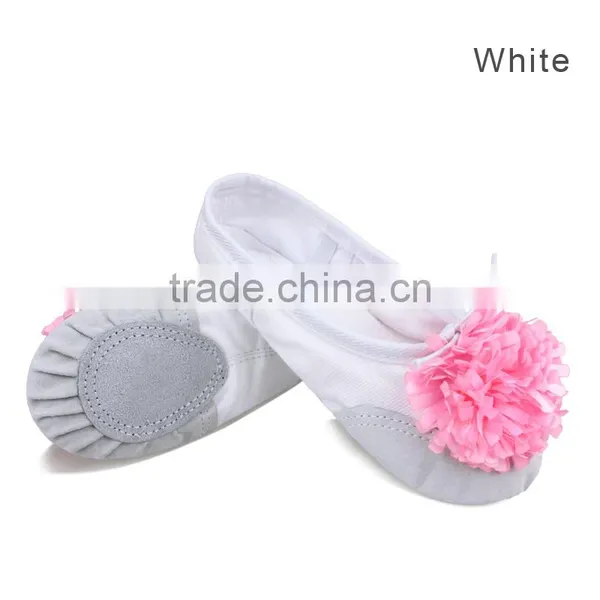 High Quality Soft Canvas Dance Shoes Split Sole Ballet Shoes photo-5