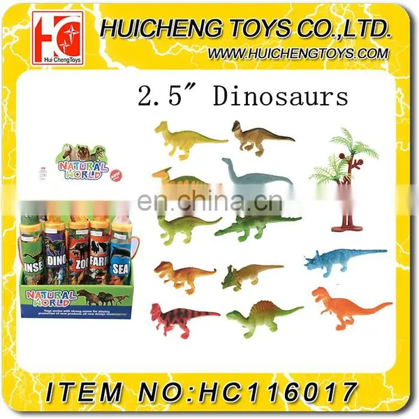 2.5 Inch 3D Dinosaur Wild World Animal Mini Dinosaur Toys Set for Kids photo-2