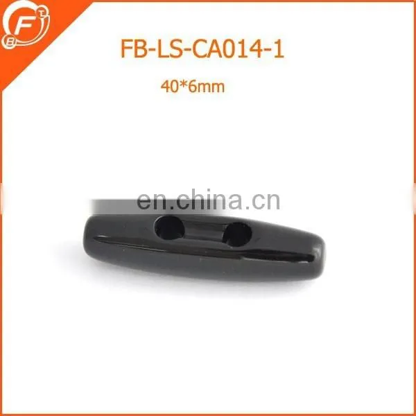 Plastic Acrylic Horn Toggle Button for Coat Garments photo-2