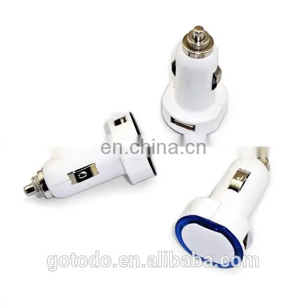 2017 Led Light Dual 1A 3.1A USB Car Charger for Mobile Phone photo-3