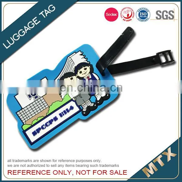 Soft PVC Luggage Tag Supplier photo-3