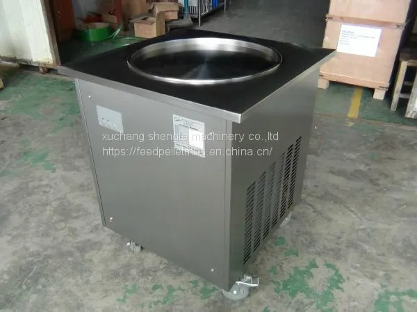Single Pan Fried Ice Cream Machine, Fry Ice Cream Making Machine photo-3