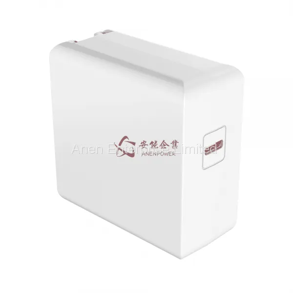 45W US Plug USB-C PD Charger , UL FCC ETL Approval PD Adapter , Level VI