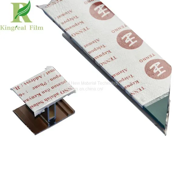 Milky White Printed Self Adhesive Protective Film for Aluminum photo-3