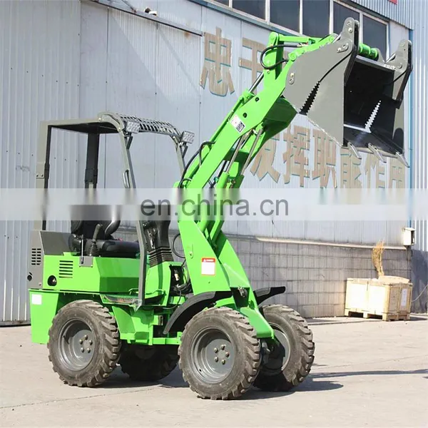 D25 Front Wheel Loader Small Construction Equipment Agriculture Steering Wheel Loader photo-2